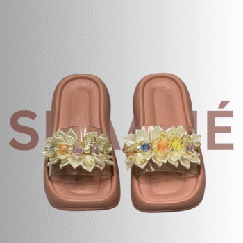 Transparent Pearl Slippers