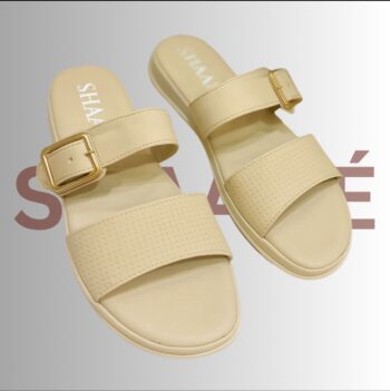 Women Comfort Slippers-Golden